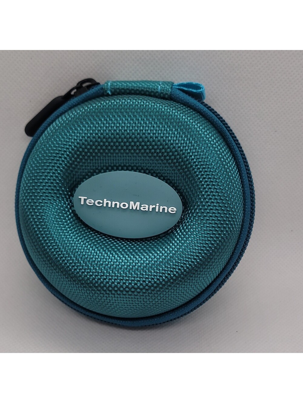 TechnoMarine Teal Fabric Single Watch Storage Box for 1 Watche Foam Interior